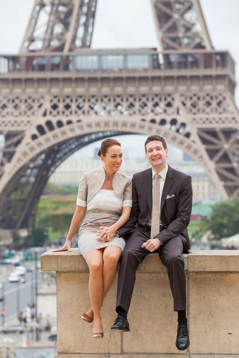 Hochzeitsfotos in Paris